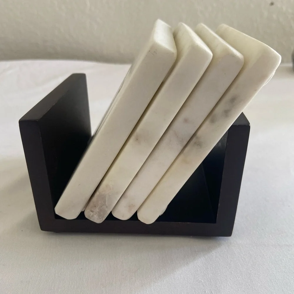 Crate&Barrel stone coasters
